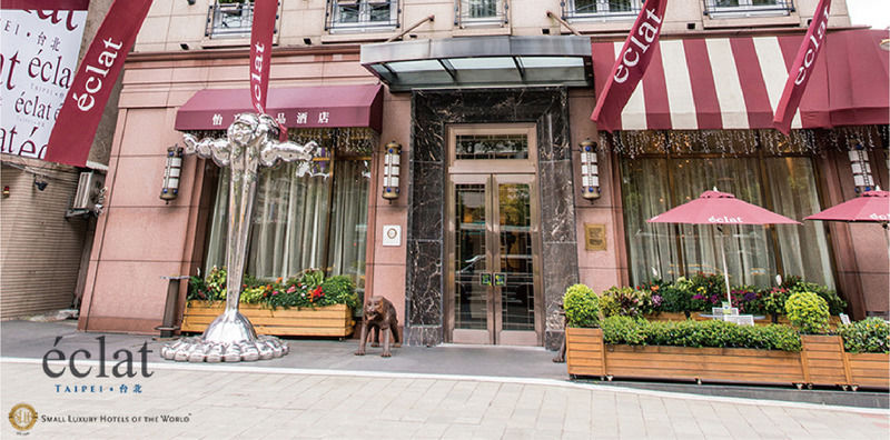 Hotel Eclat Taipéi Exterior foto