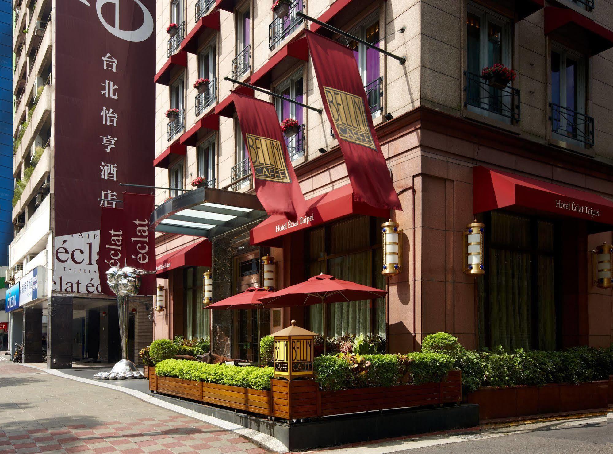 Hotel Eclat Taipéi Exterior foto