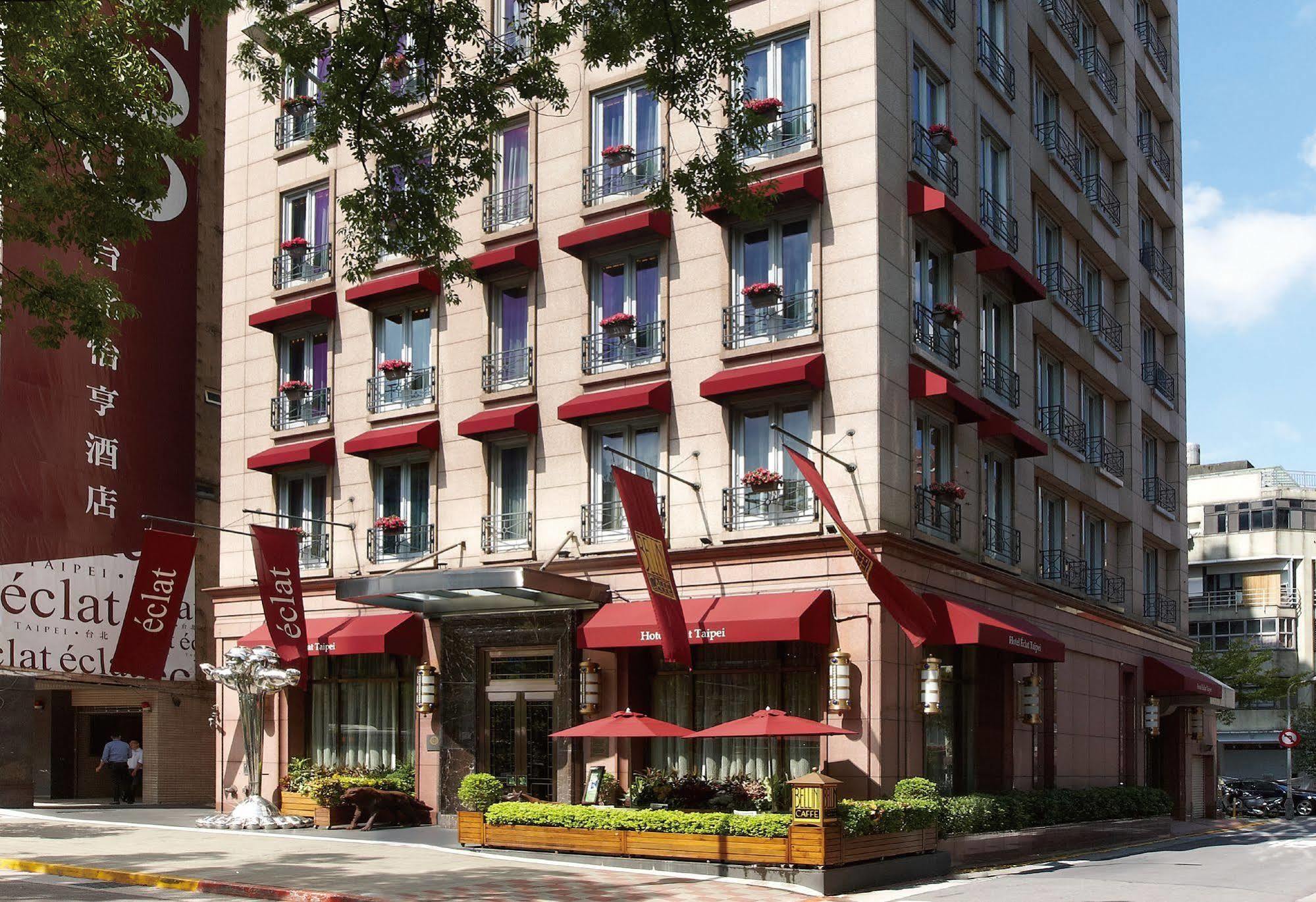 Hotel Eclat Taipéi Exterior foto
