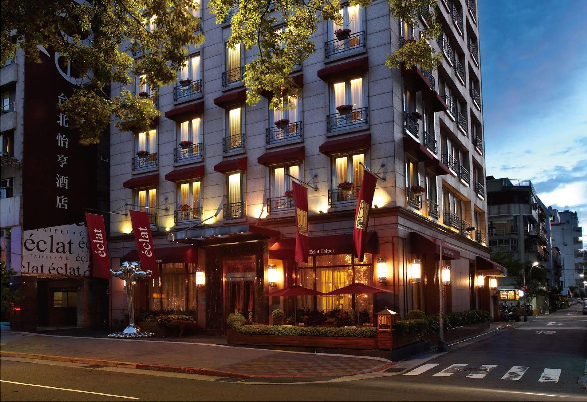 Hotel Eclat Taipéi Exterior foto